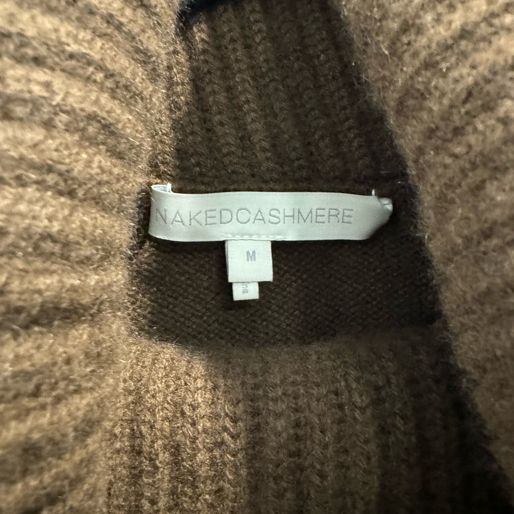 NakedCashmere Brown Cowl Neck Sweater - Picture 8 of 10